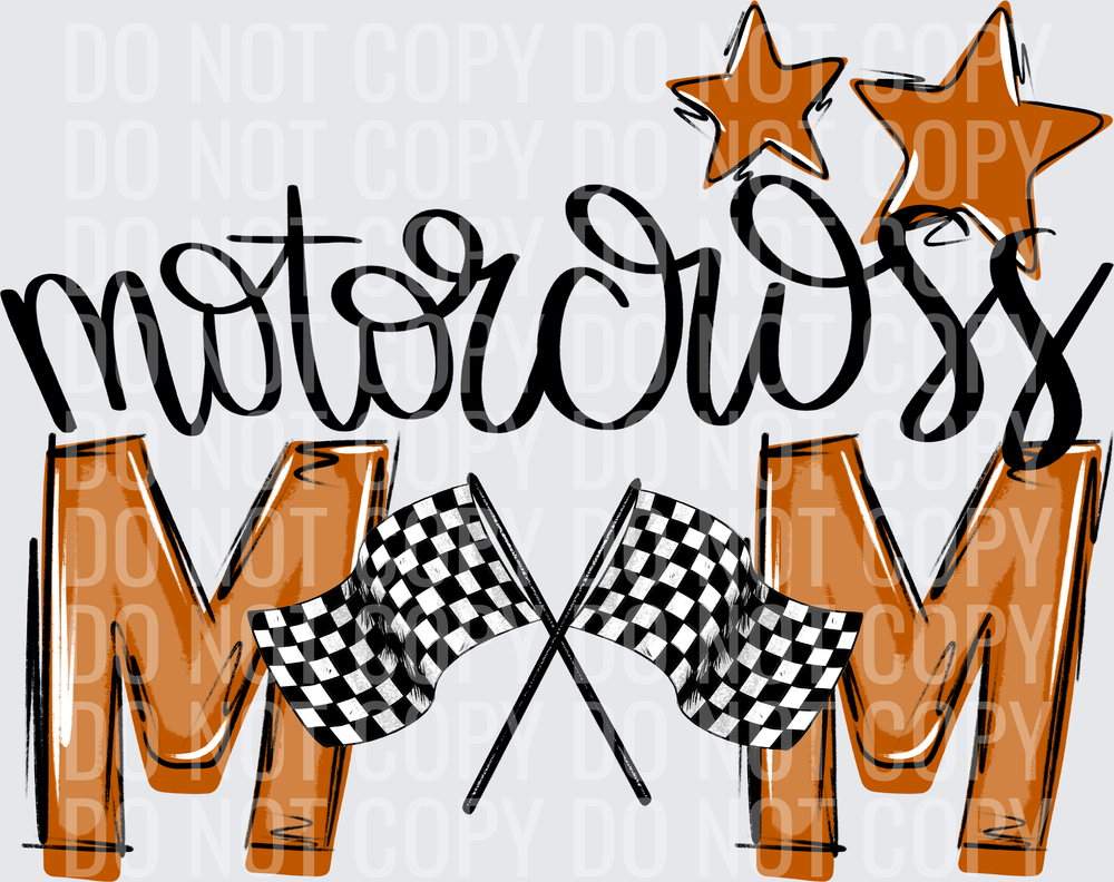 burnt orange motorcross