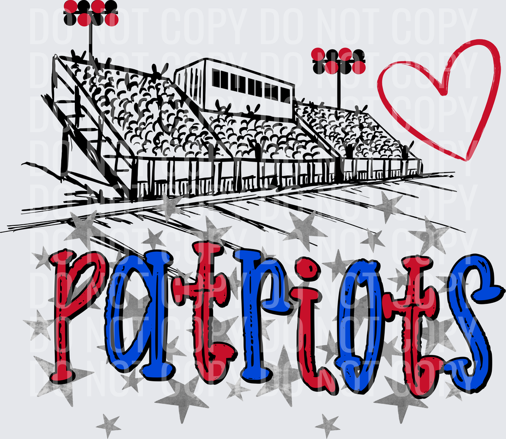Patriots stand