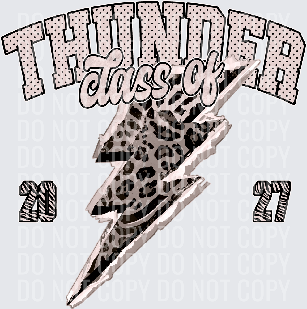 KayndiDesigns 10.26 Class of 2027 Neutral Thunder