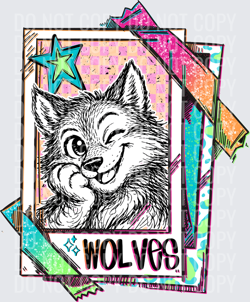 neon wolves