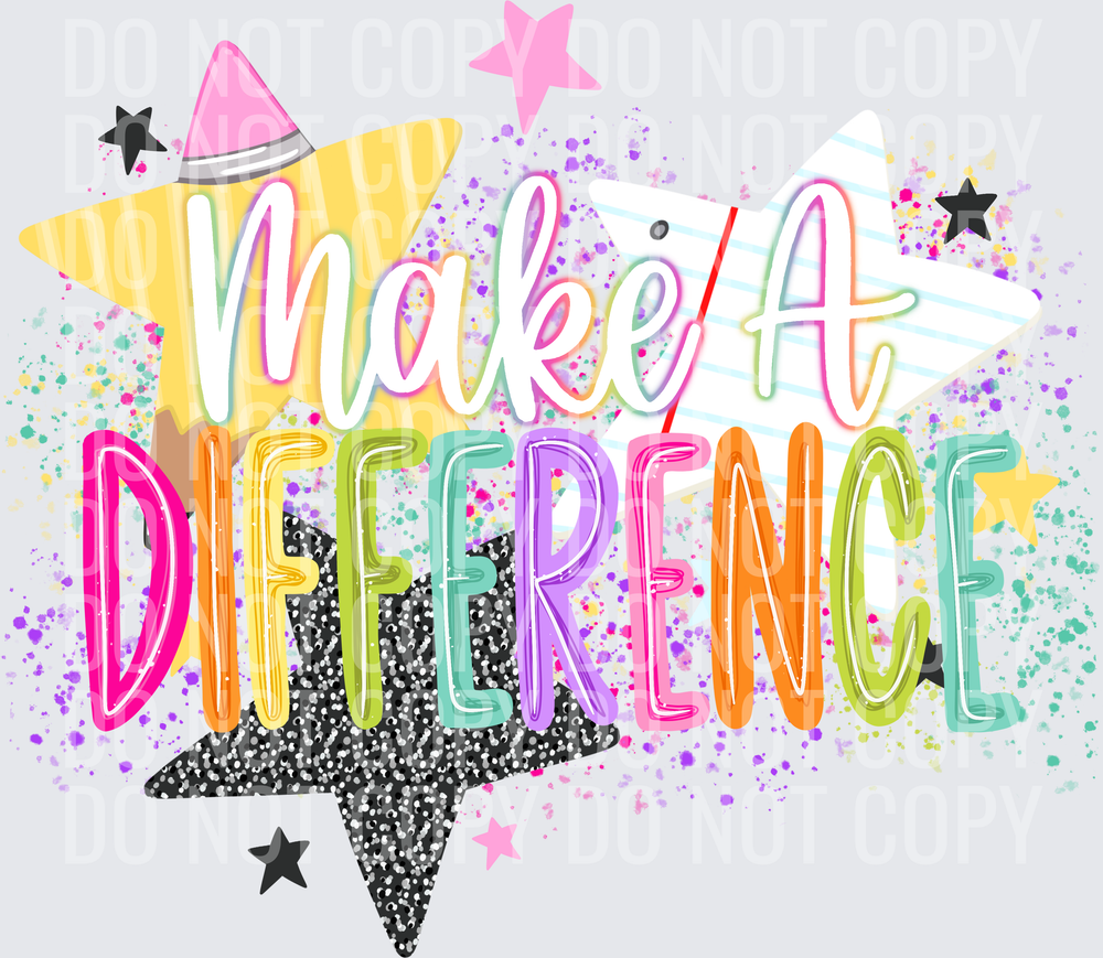 Make a difference