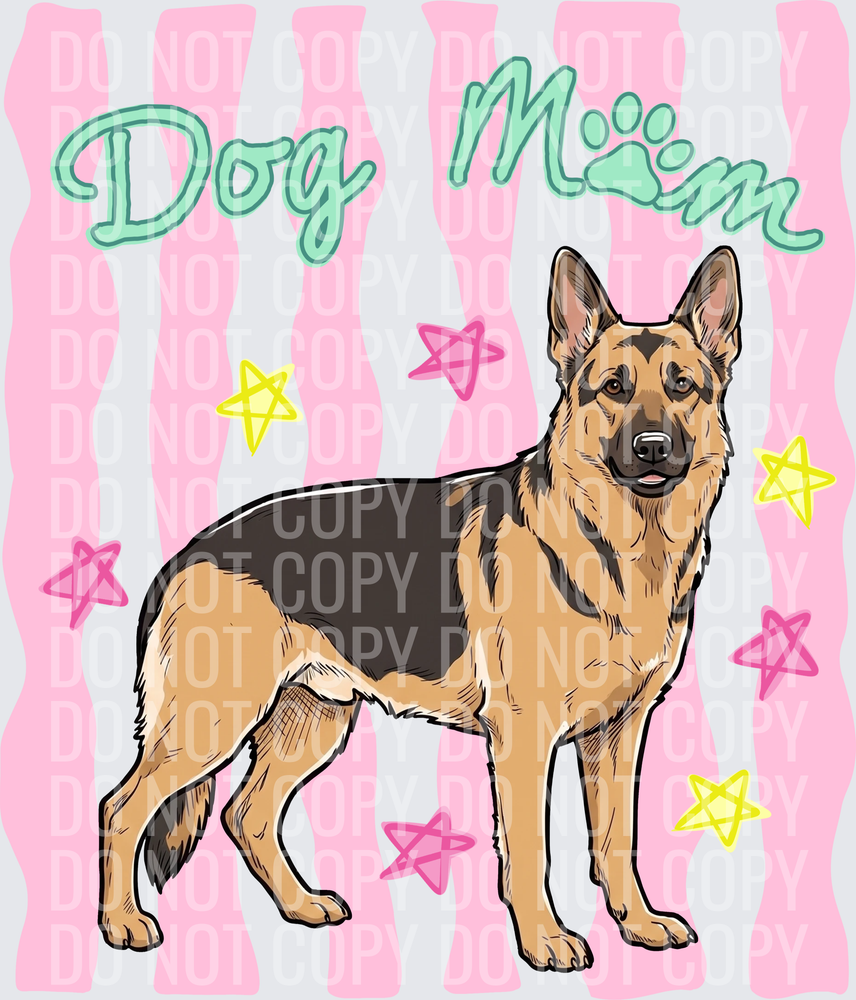 German Shepherd Dog Mom