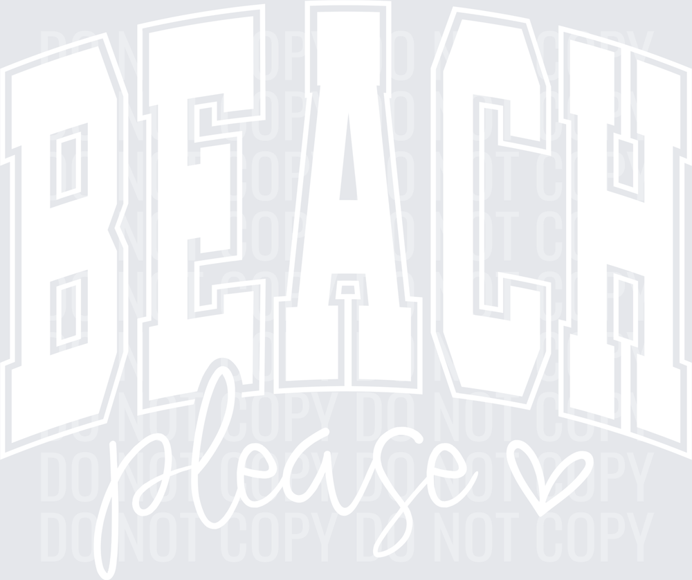 Beach please