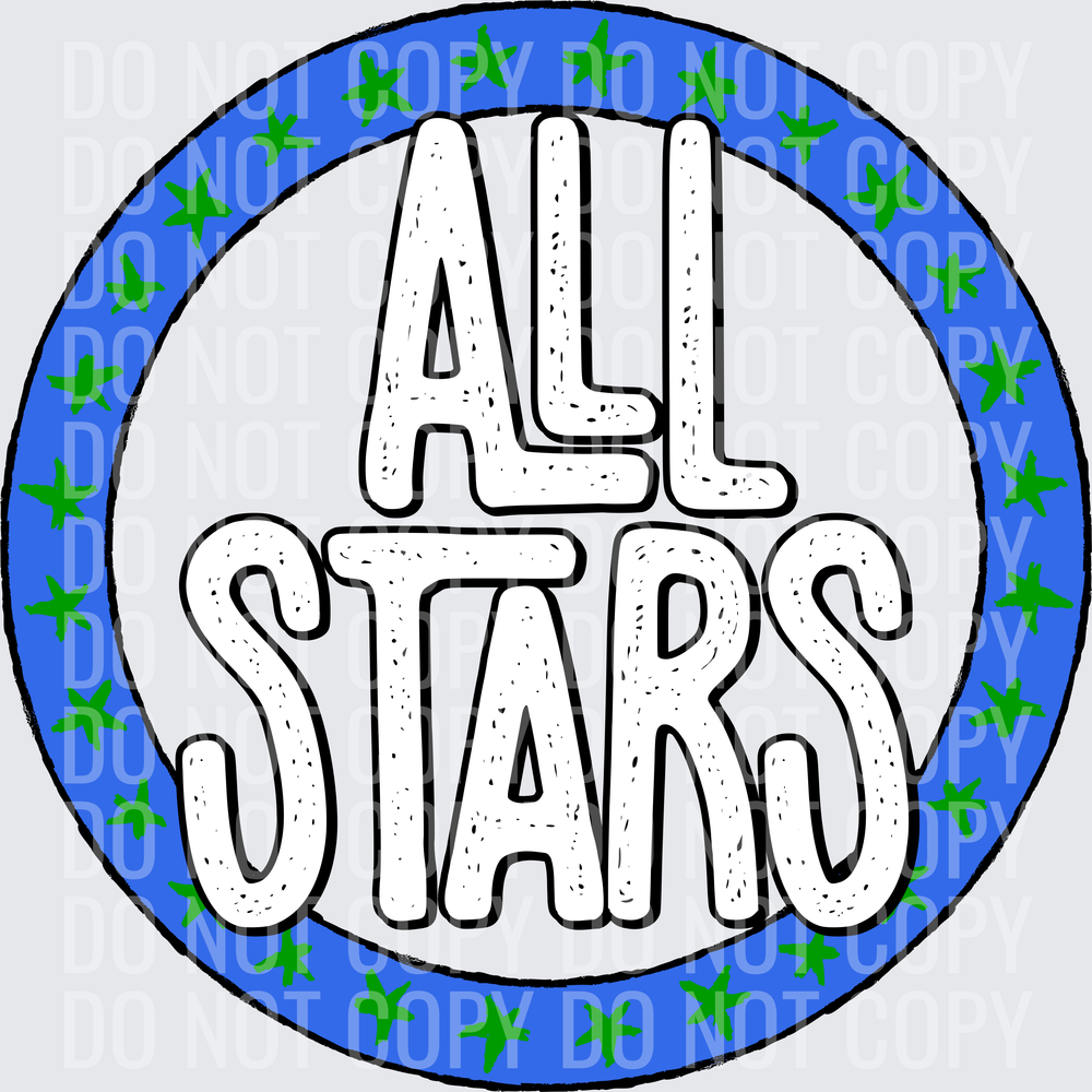AllstarsStarCircle-RoyalGreen