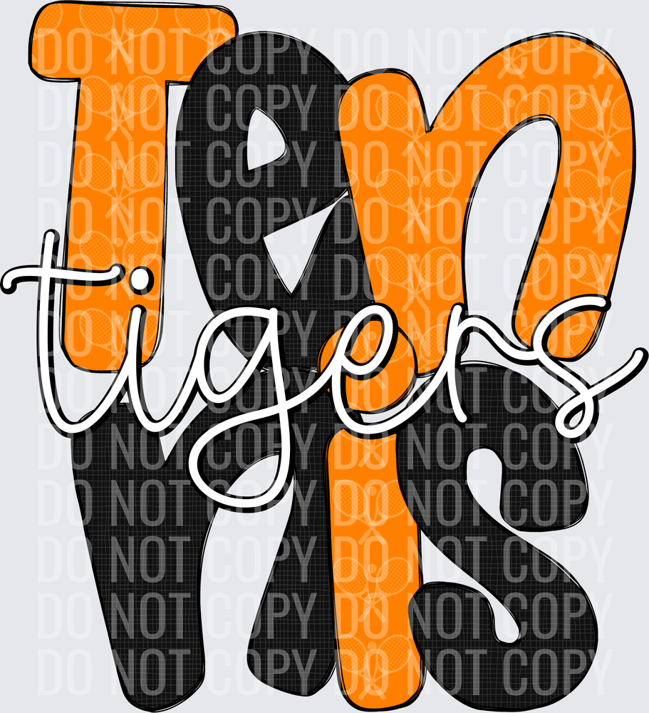 TigersOrangeBlack-Tennis