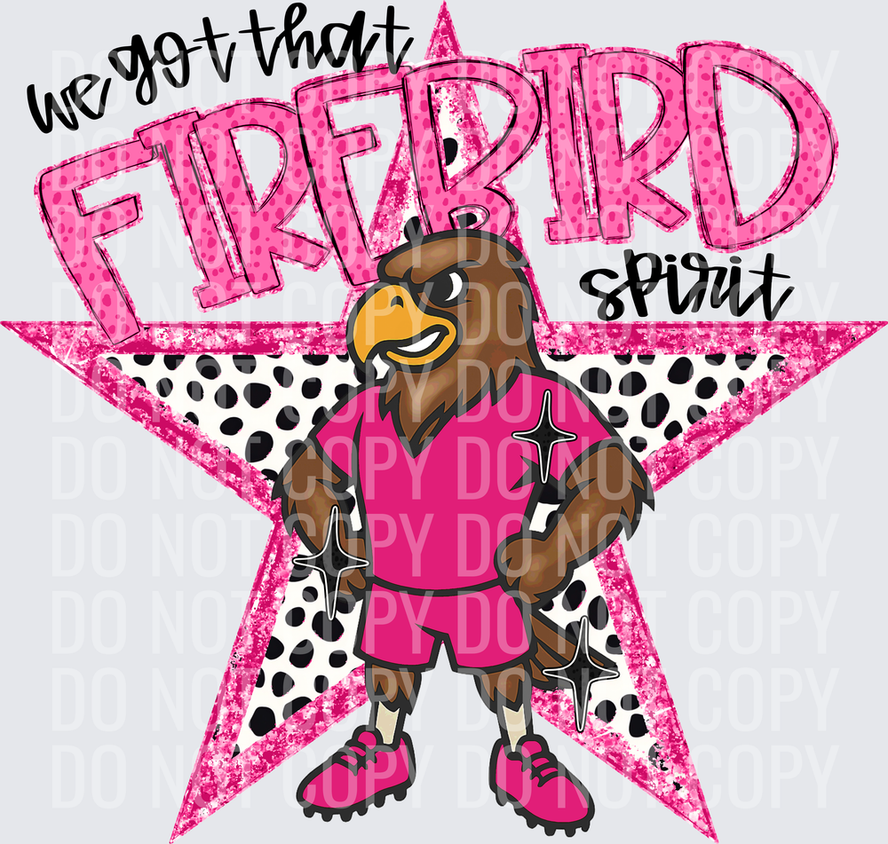 KayndiDesigns 09.26 We Got That Spirit Firebird Pink