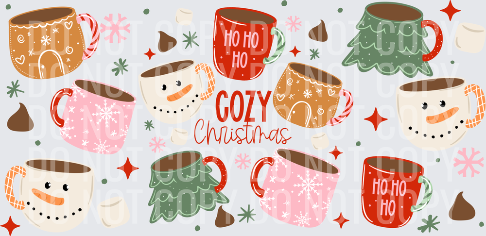 cozy christmas mugs 16oz wrap