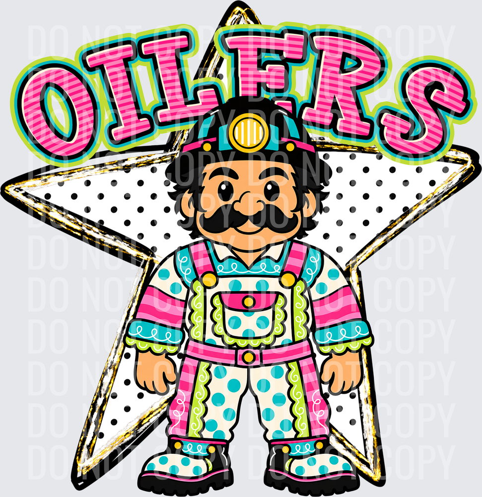 KayndiDesigns 10.26 Pattern Parade Star Oilers