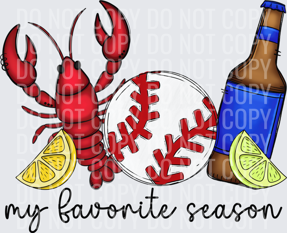Baseball crawfish my favorite season