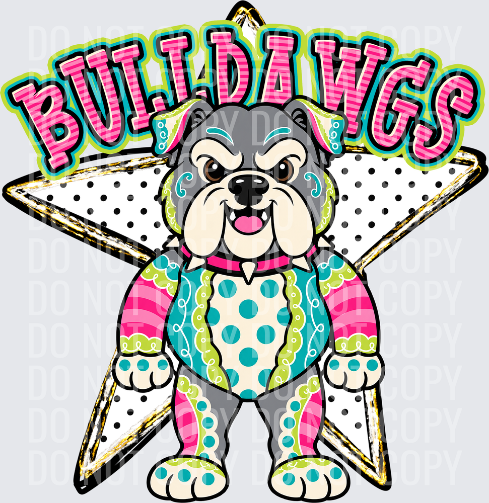 KayndiDesigns 10.26 Pattern Parade Star Bulldawgs 7