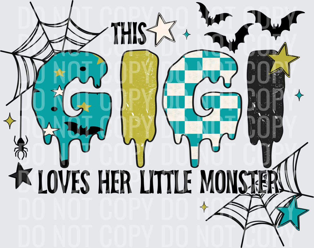 This Gigi loves her little monster