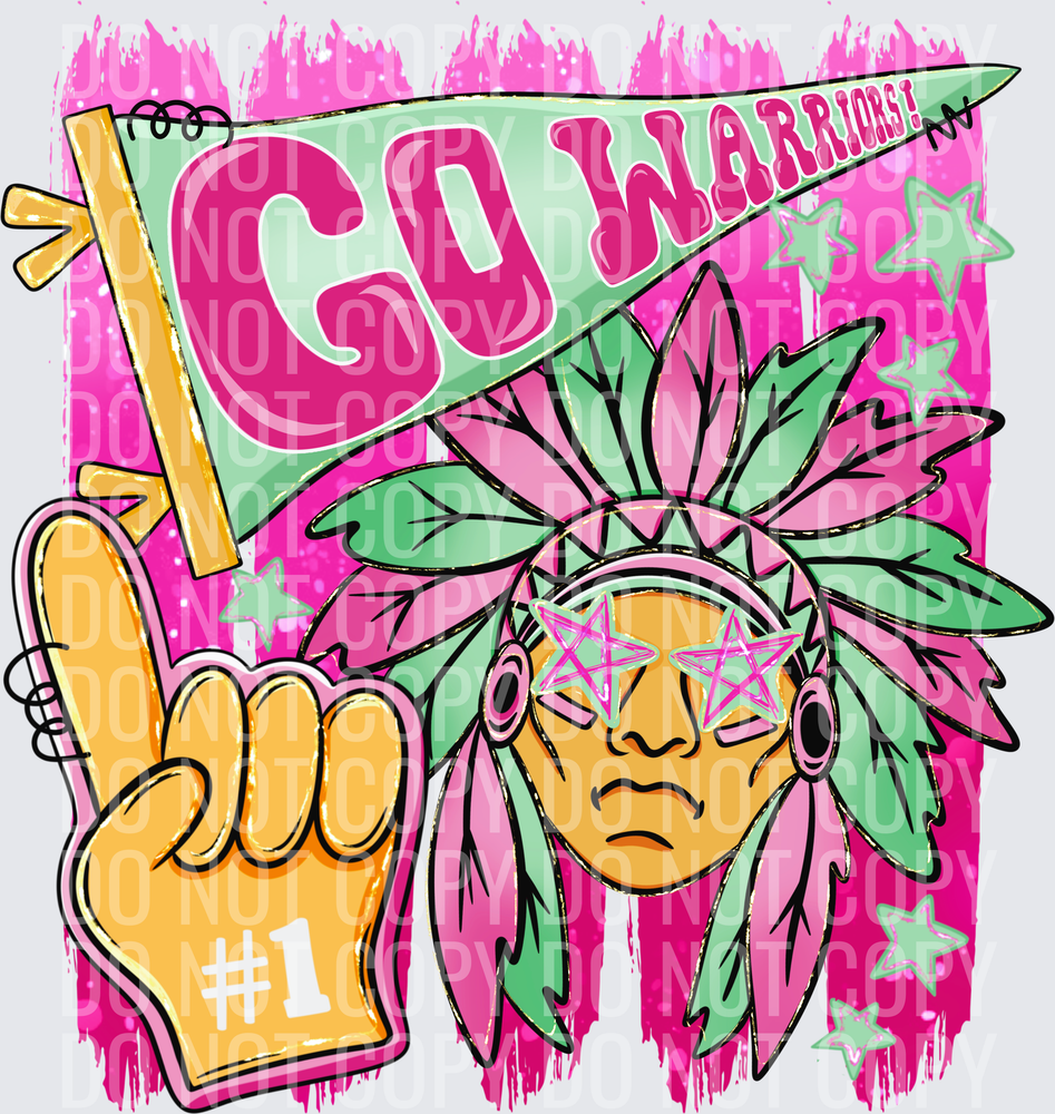 Go warriors preppy