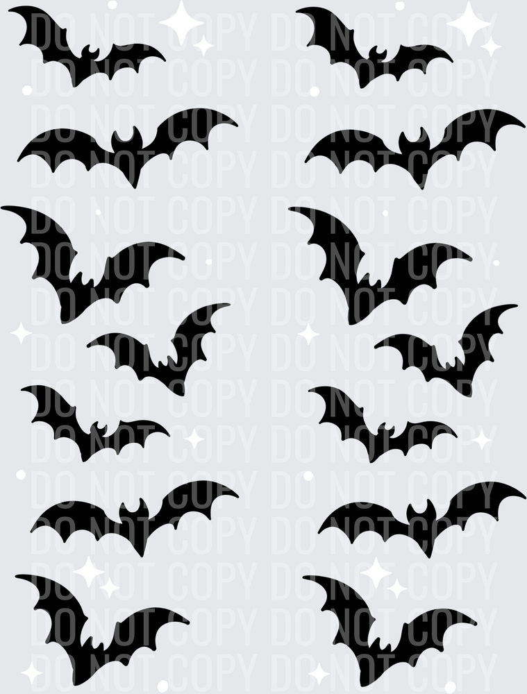 Ghostie web bat sleeves