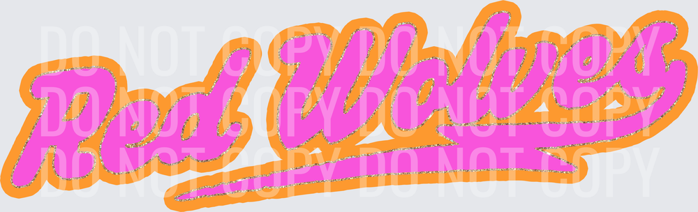 KayndiDesigns 08.26 Prism Script Red Wolves