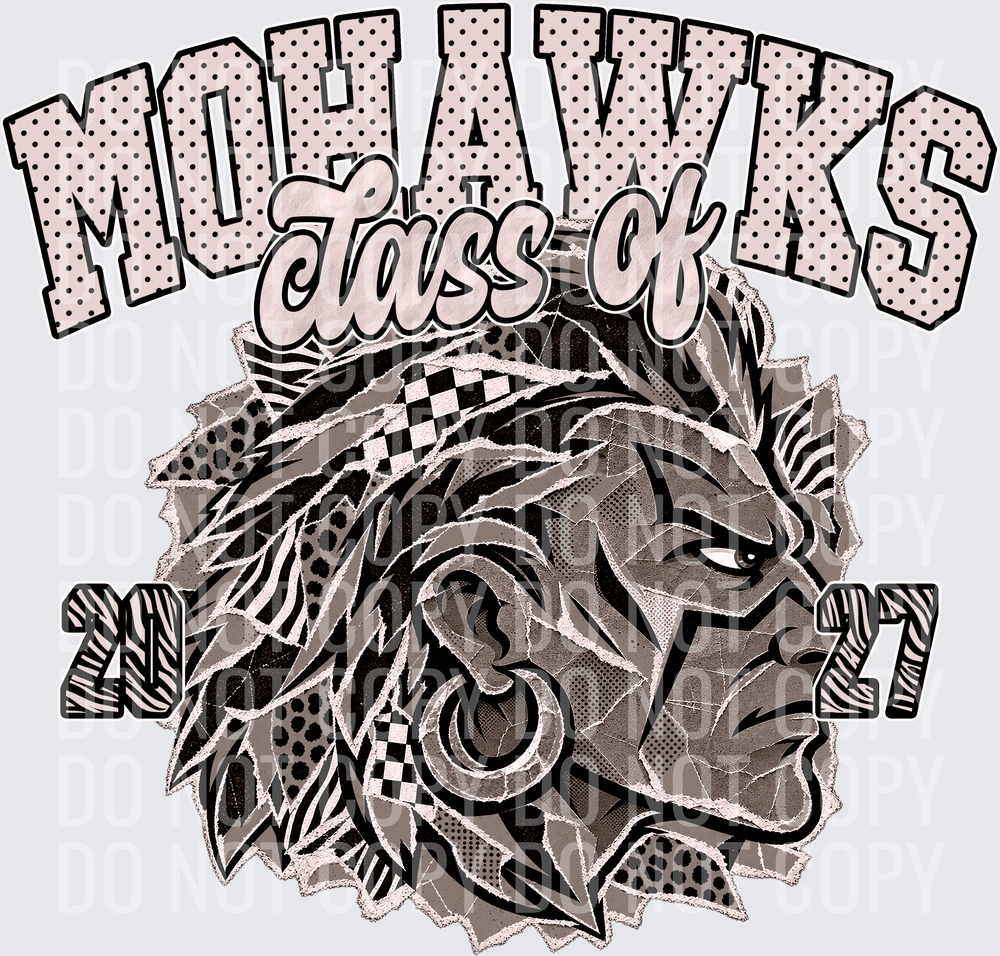 KayndiDesigns 10.26 Class of 2027 Neutral Mohawks