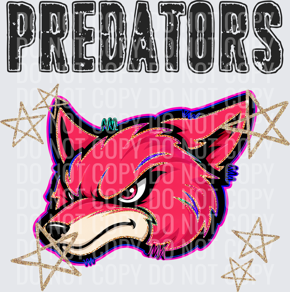 KayndiDesigns 08.26 Grunge Varsity Predators