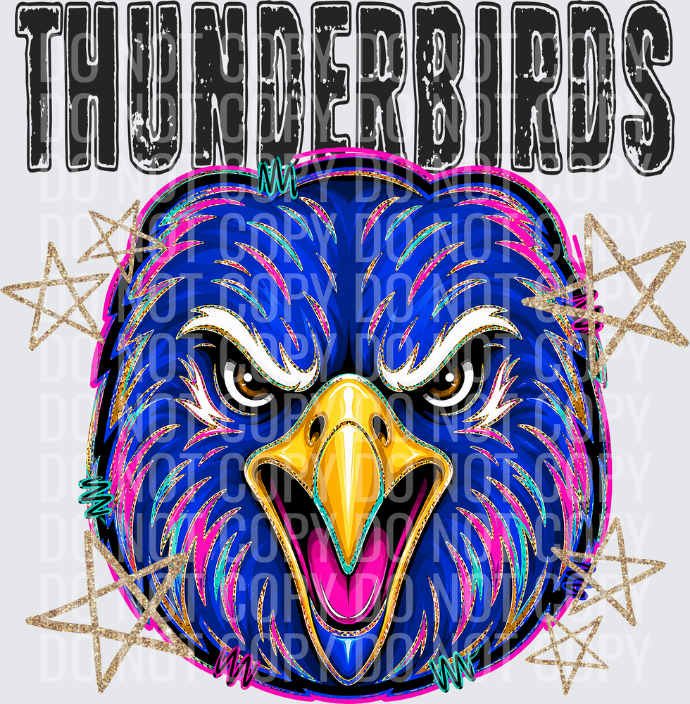 KayndiDesigns 08.26 Grunge Varsity Thunderbirds 2