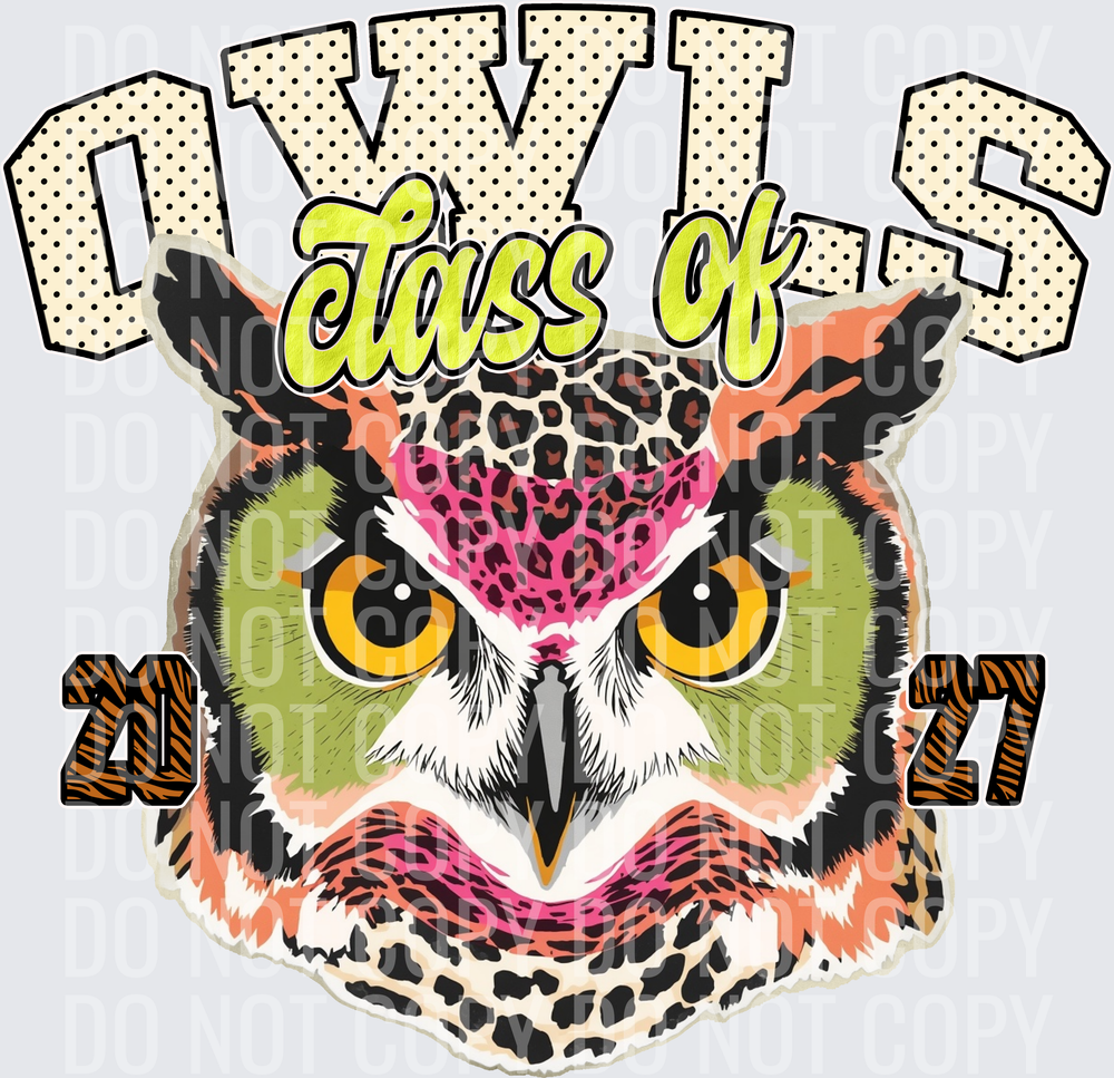 KayndiDesigns 10.26 Class of 2027 Bright Owls