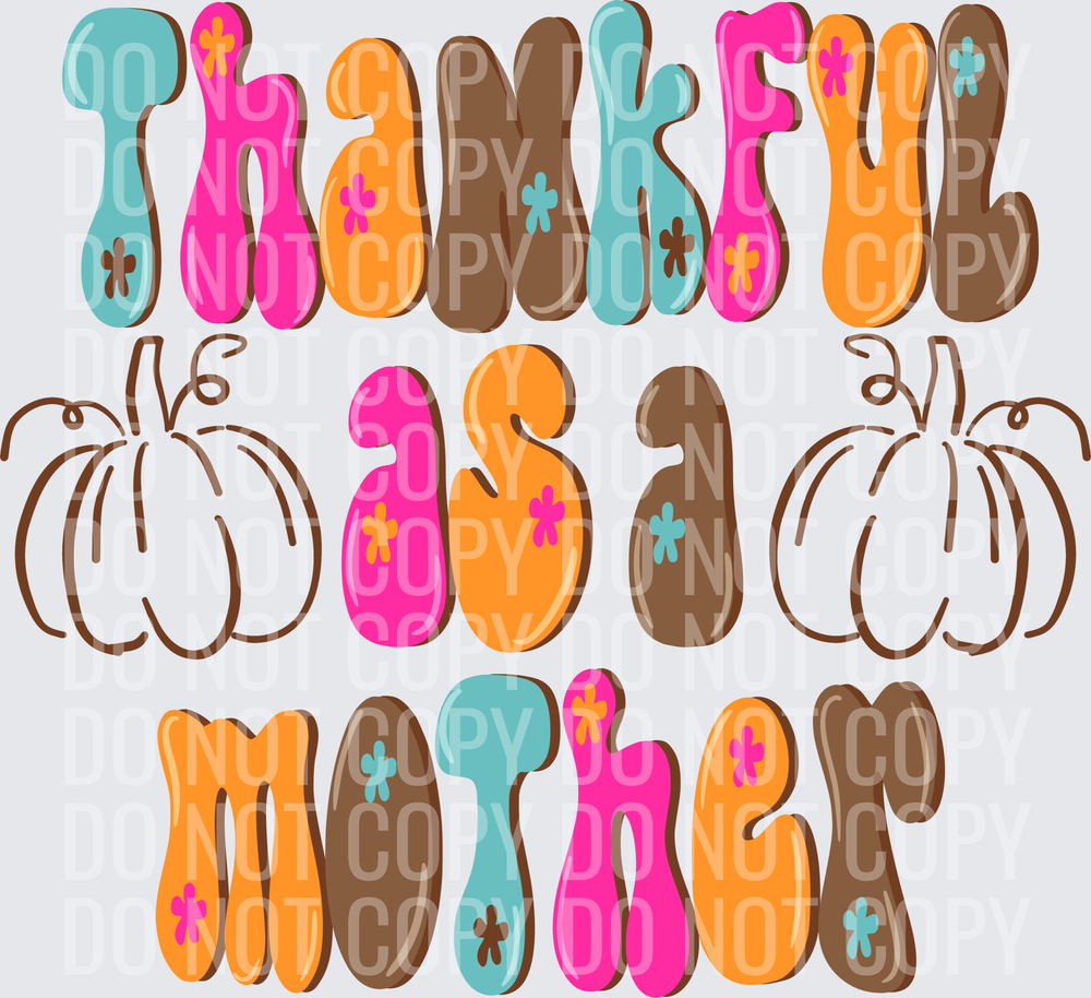 Thankful as a mother