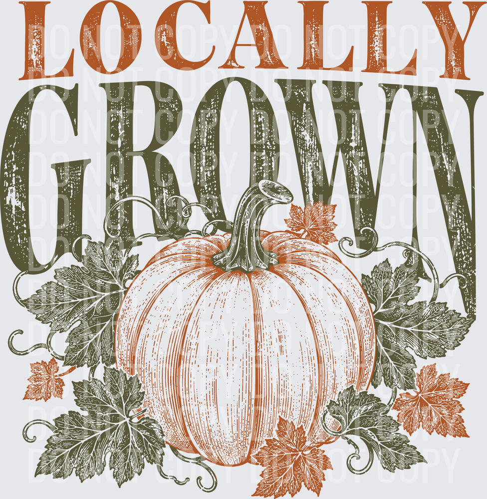 Locally Grown Pumpkin
