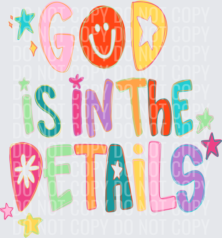 God in details