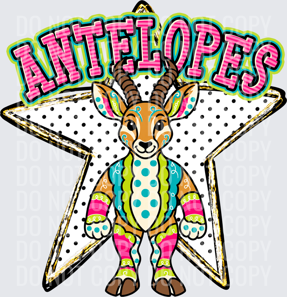 KayndiDesigns 10.26 Pattern Parade Star Antelopes