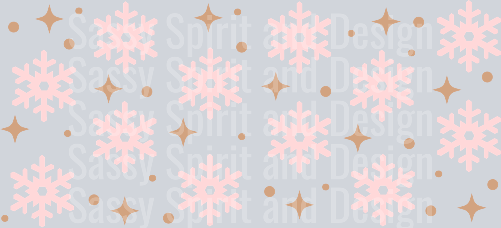 Pink Snowflake PNG