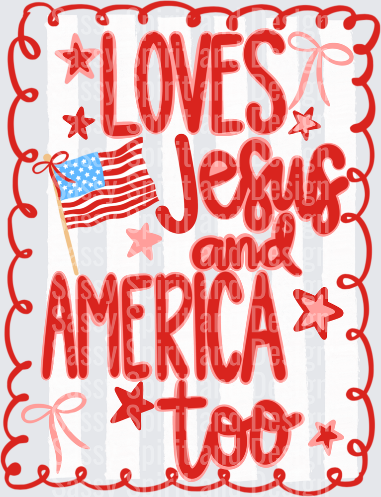 Lovesjesusandamericatoo
