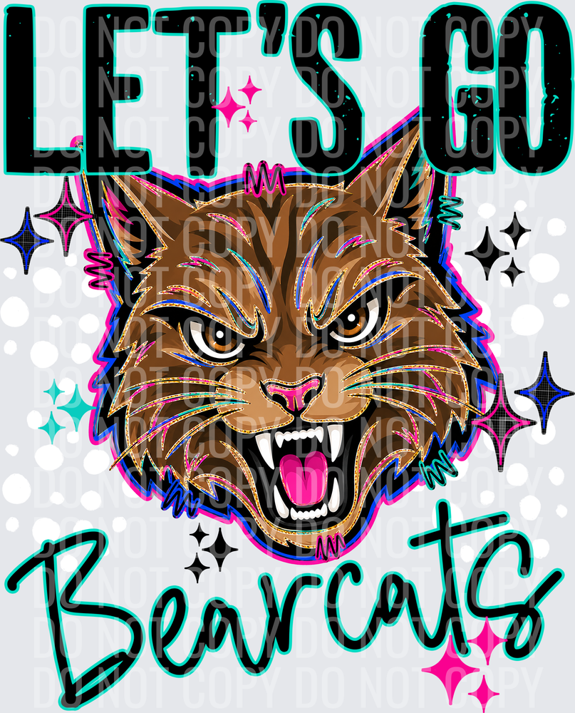 LETS GO MASCOTS BEARCATS