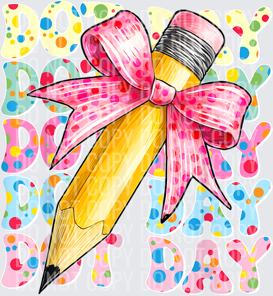 Happy-Dot-Day-Pencil-Coquette-Bow-Polka-Dot-Sept-15th-Girly-T-Shirt-(1)