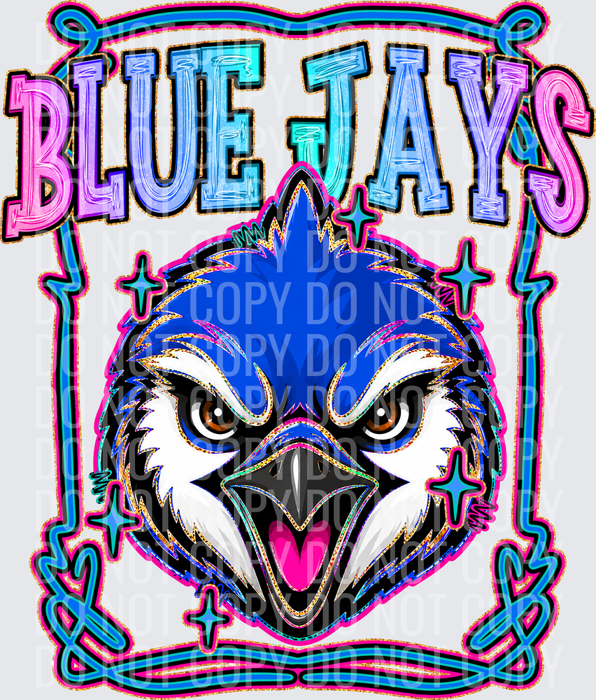 KayndiDesigns 08.26 Retro Pop Blue Jays