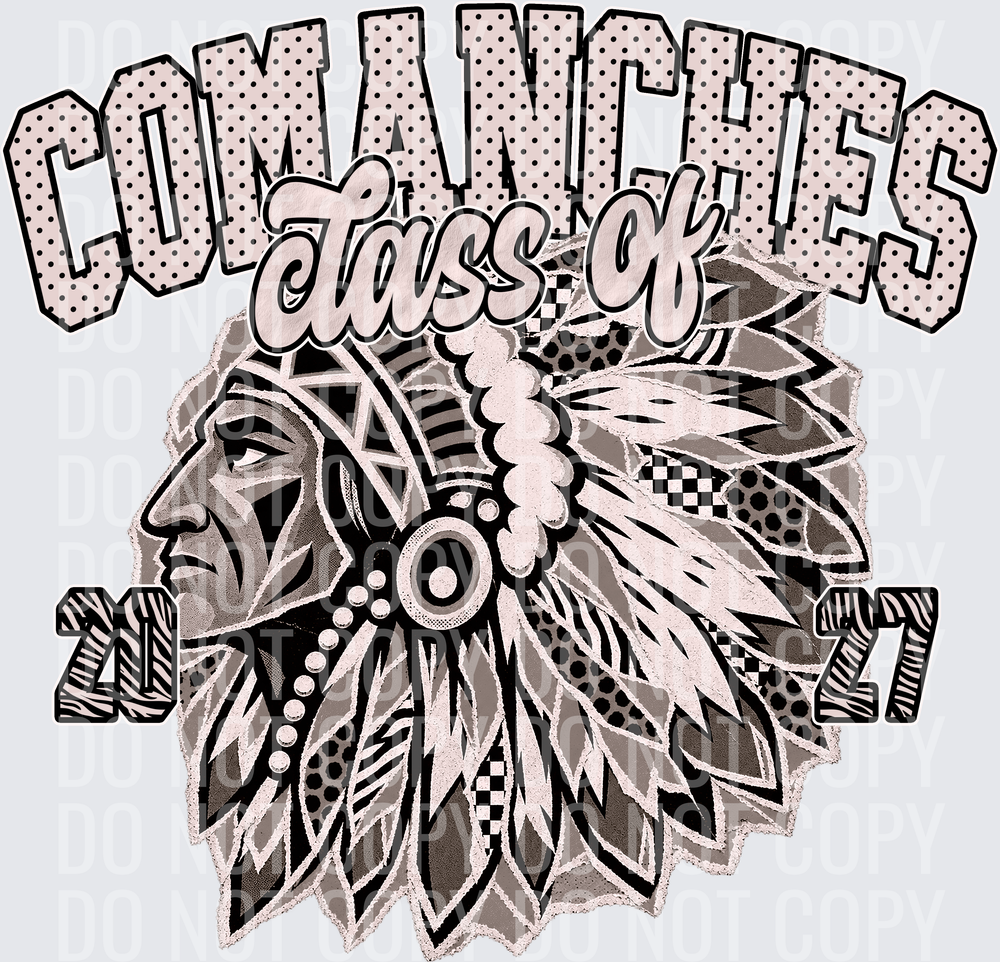 KayndiDesigns 10.26 Class of 2027 Neutral Comanches 8