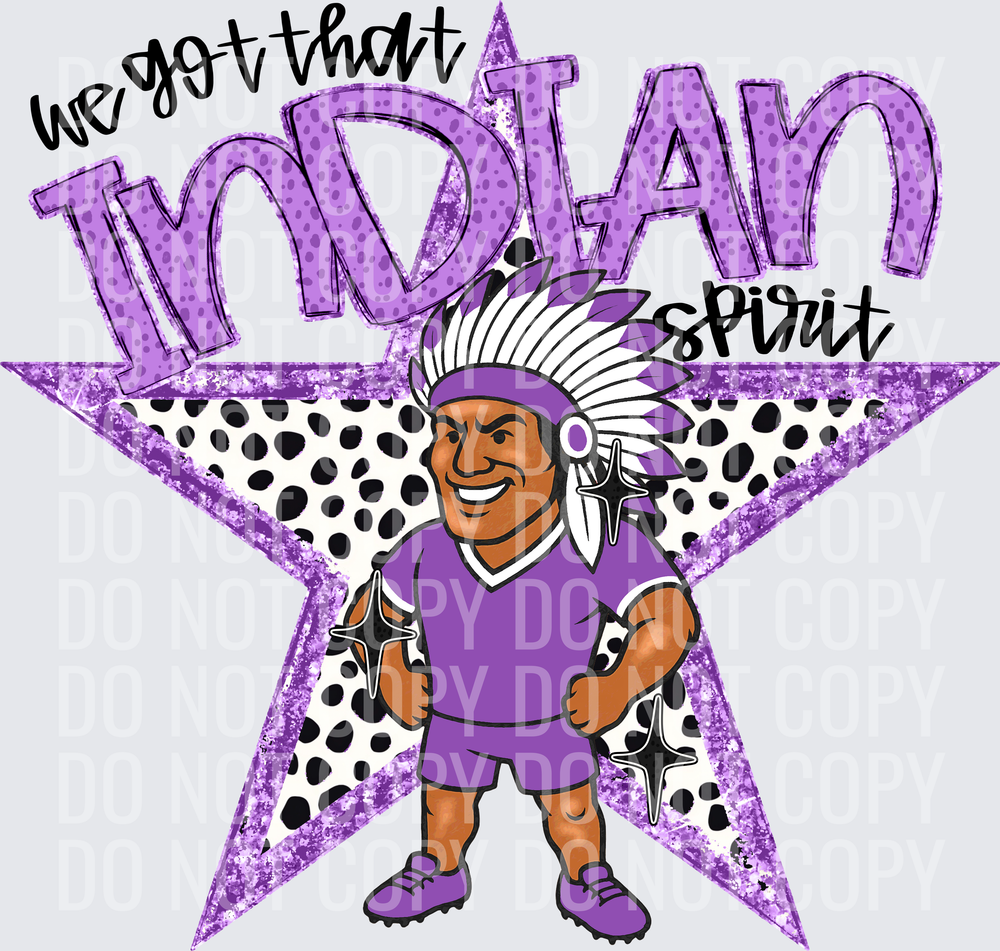 KayndiDesigns 09.26 We Got That Spirit Indian Purple