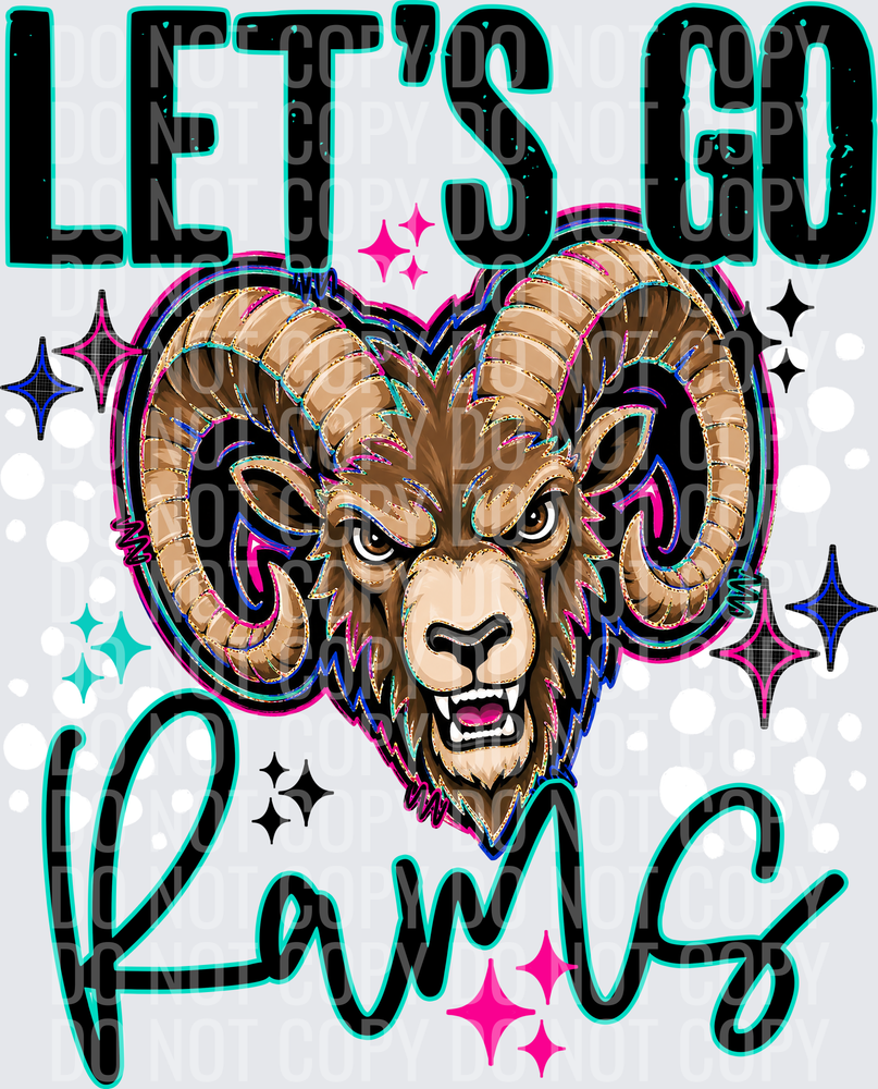 LETS GO MASCOTS RAMS