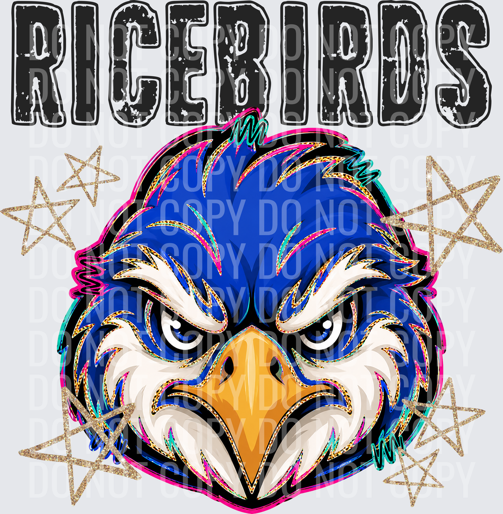 KayndiDesigns 08.26 Grunge Varsity Ricebirds