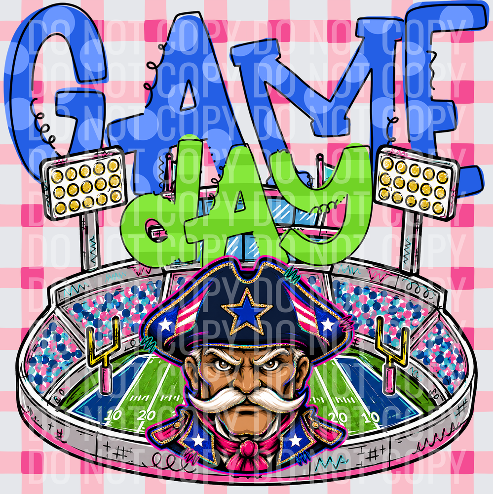 KayndiDesigns 08.26 Game Day Stadium Patriots