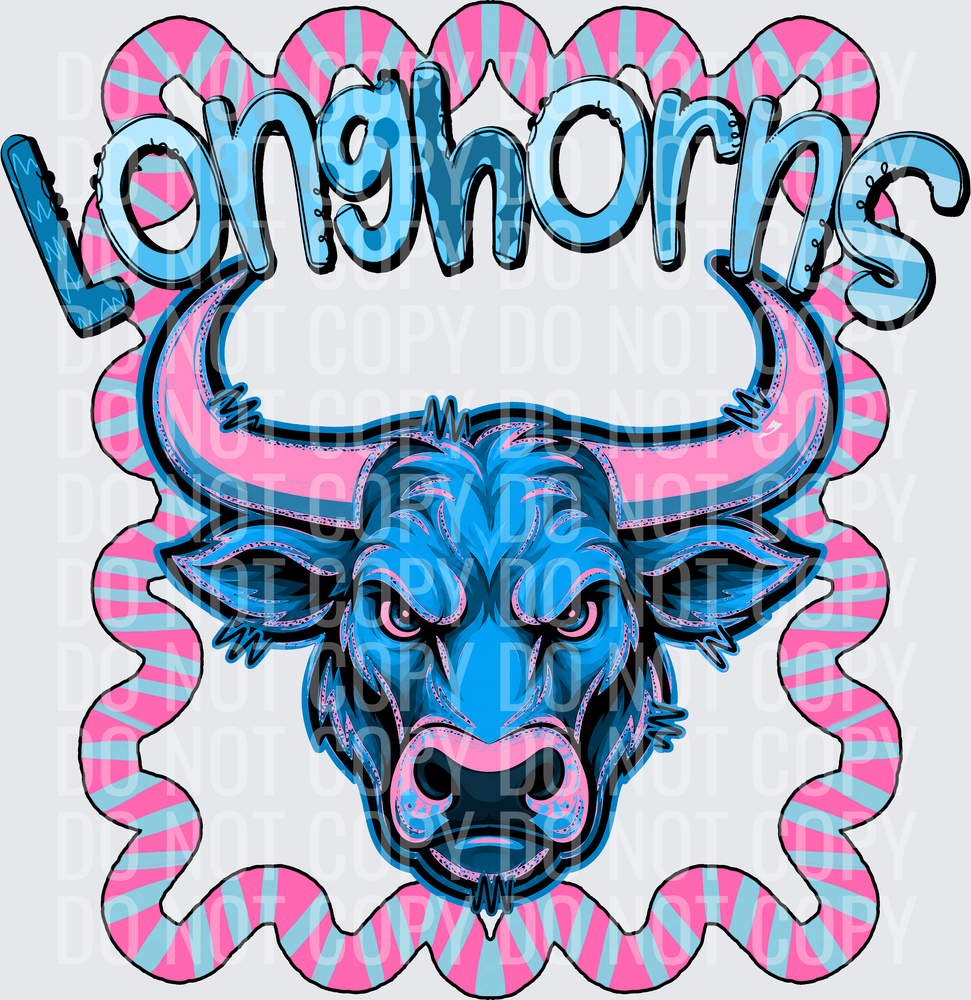KayndiDesigns 08.26 Whimsy Longhorns