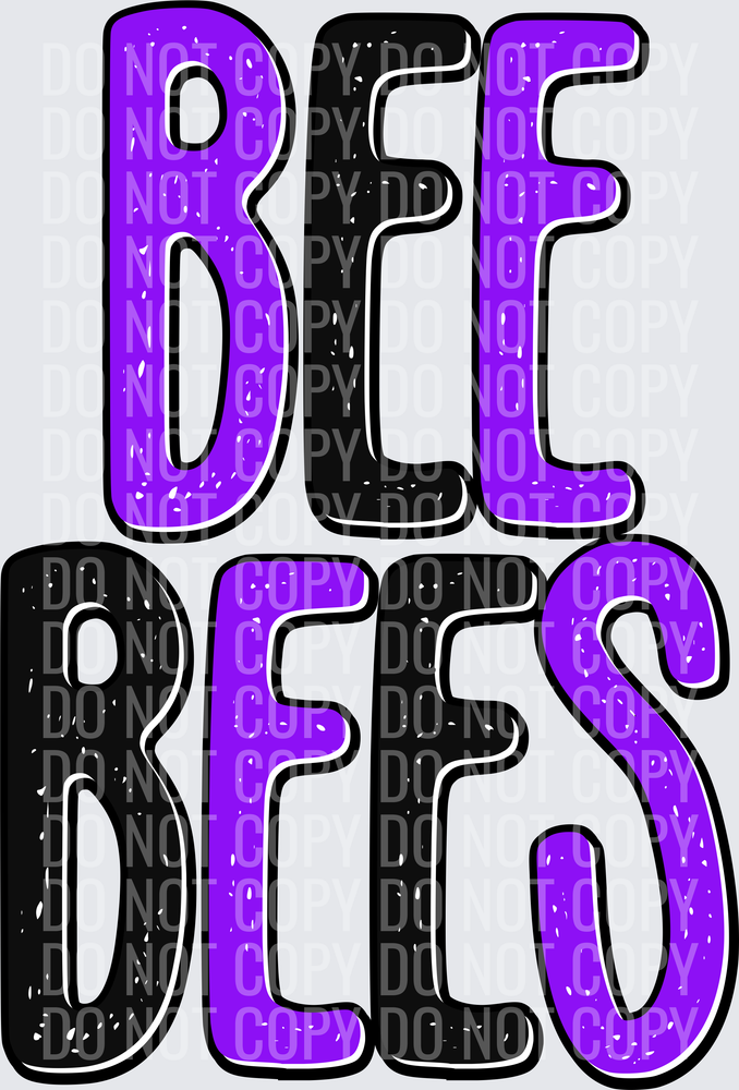 BeebeesPurpleBlack