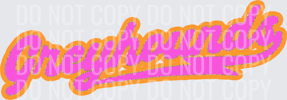 KayndiDesigns 08.26 Prism Script Greyhounds