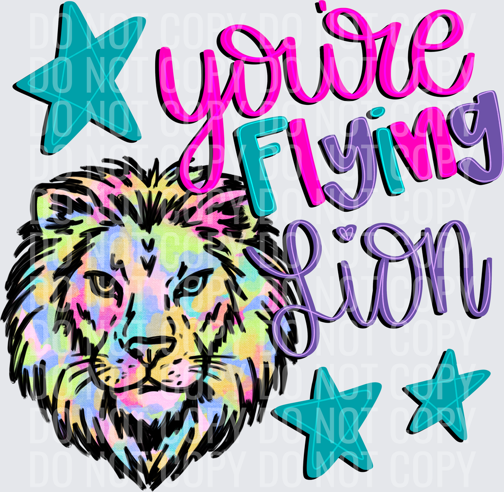 youre flying lion