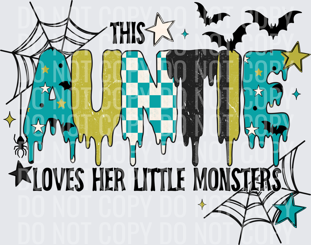 This auntie loves her little monsters