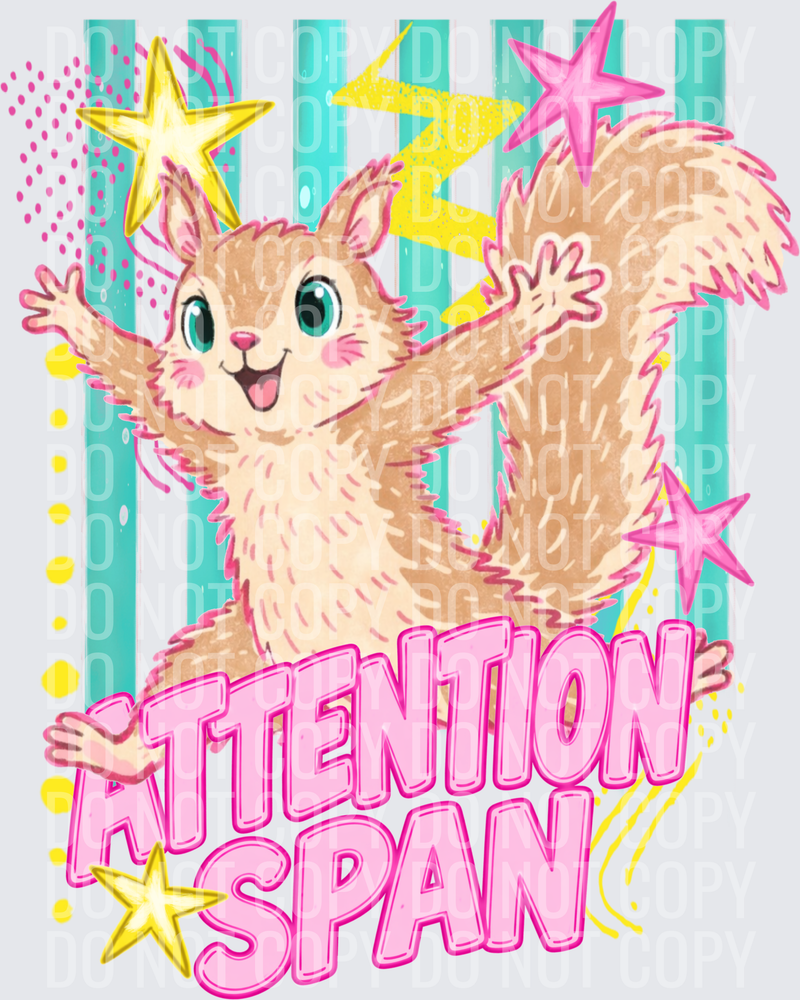 Attention Span Pink