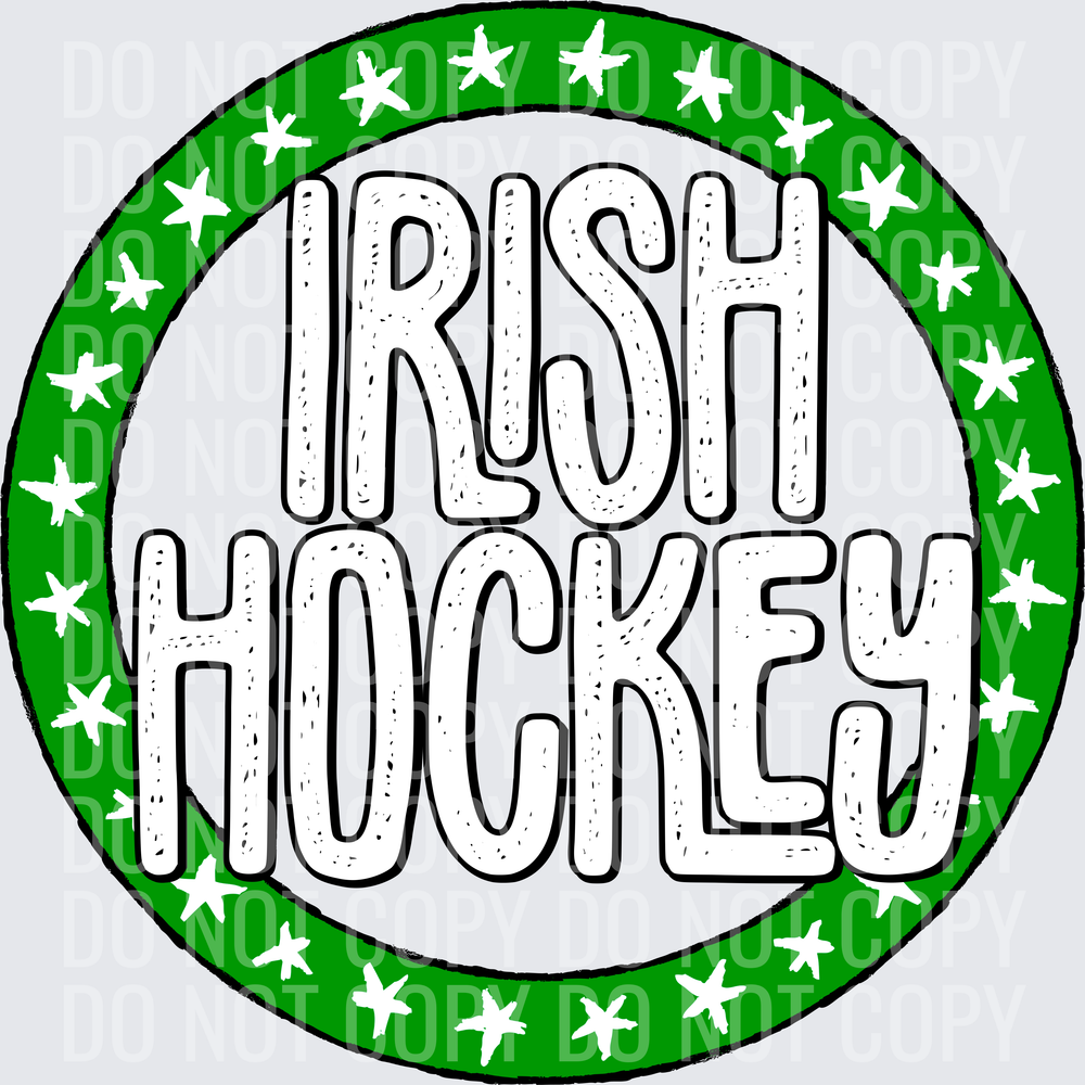 IrishHockeyStarCircle-IrishGreenWhite
