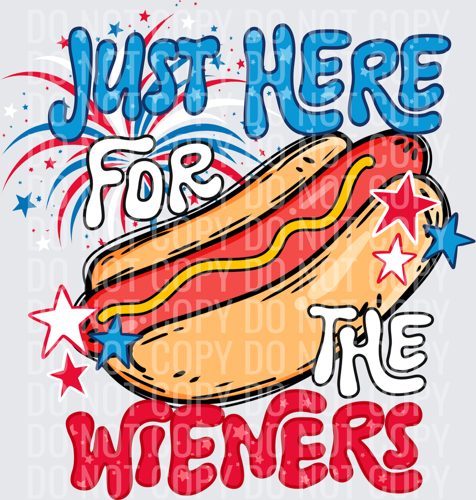 Just here for the wieners