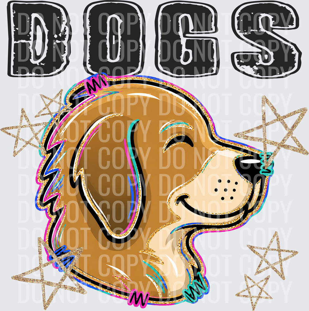 KayndiDesigns 08.26 Grunge Varsity Dogs