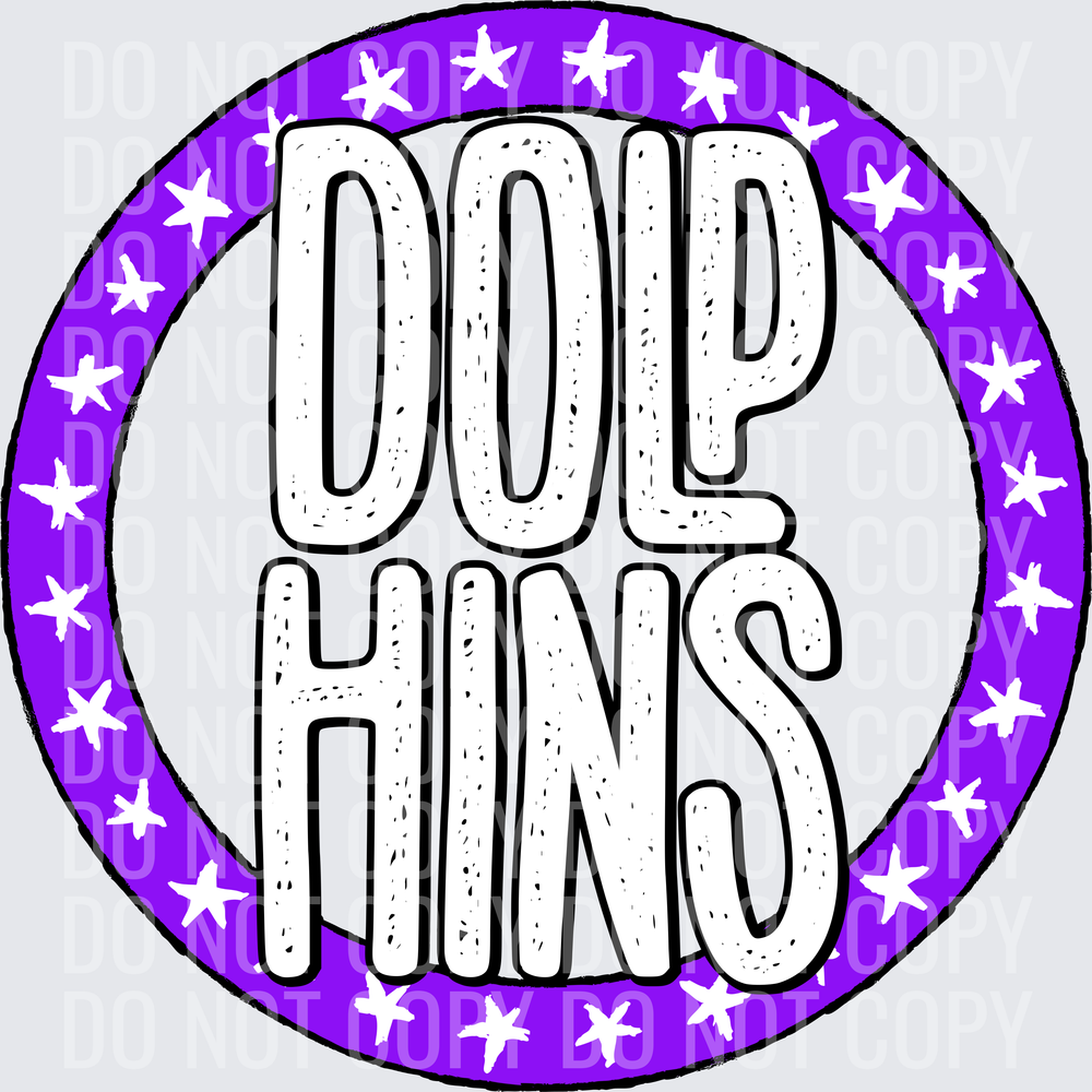 DolphinsStarCircle-PurpleWhite