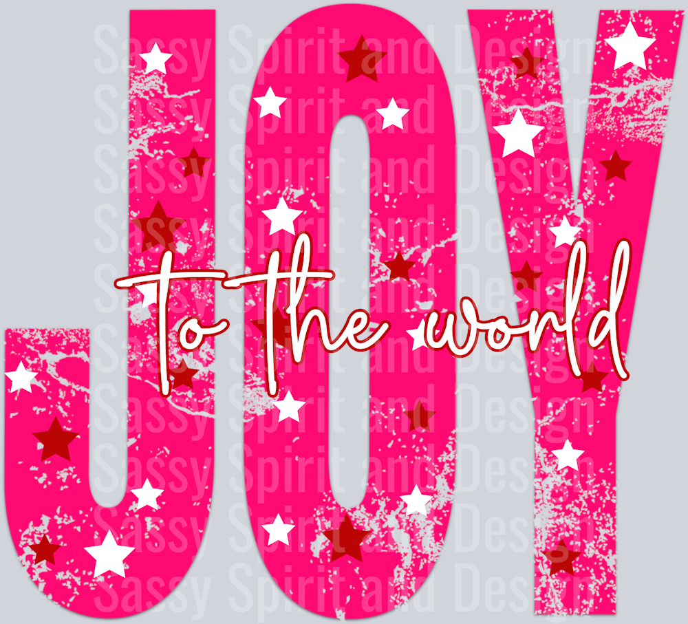 PINK joy to the world