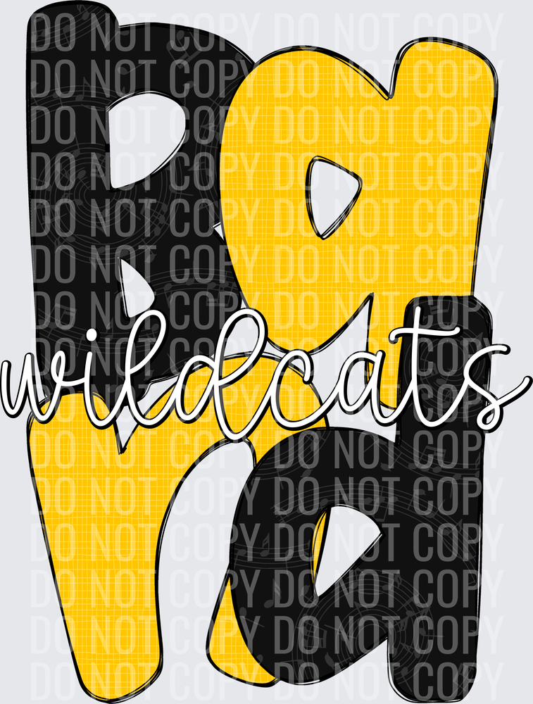 WildcatsBlackYellowGold-Band