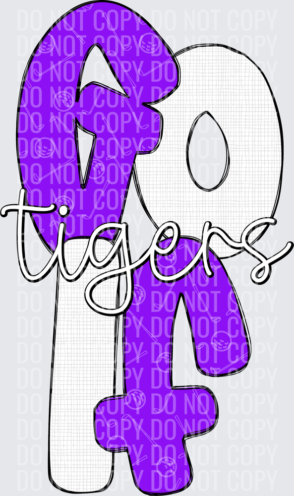TigersPurpleWhite-Golf
