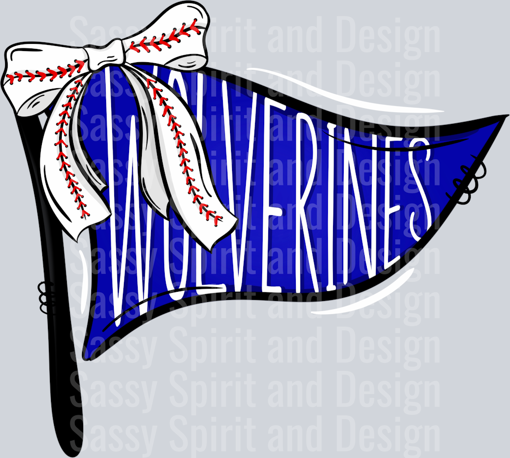 Wolverines Royal Blue